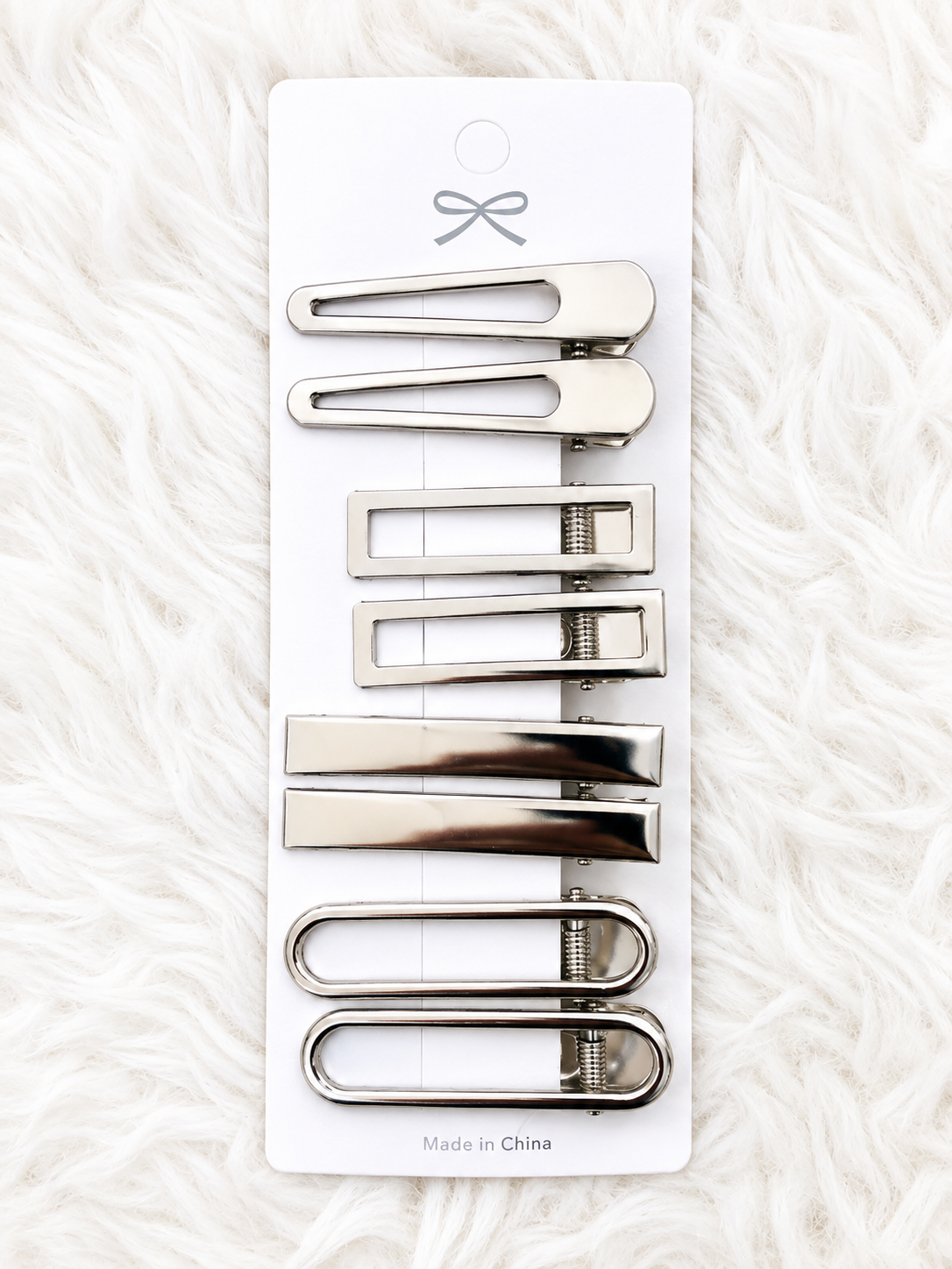 Y2K/Korean Metal Hair Clips Set