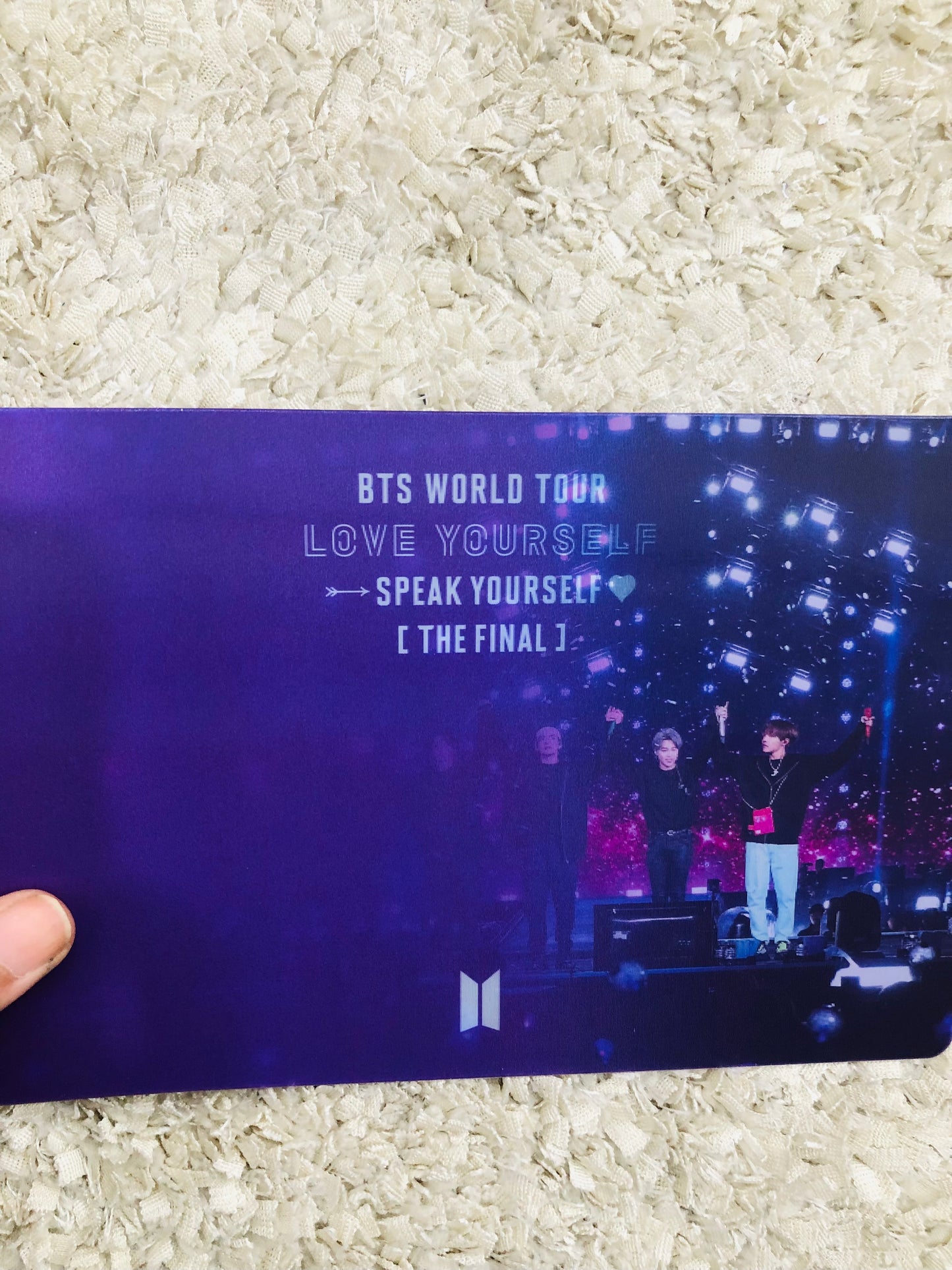 BTS LYSY Weverse POB Lenticular Frame