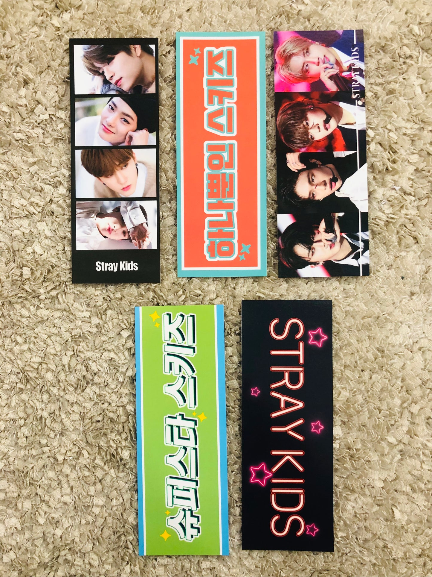 Stray Kids Double sided Photostrips (5 pcs)