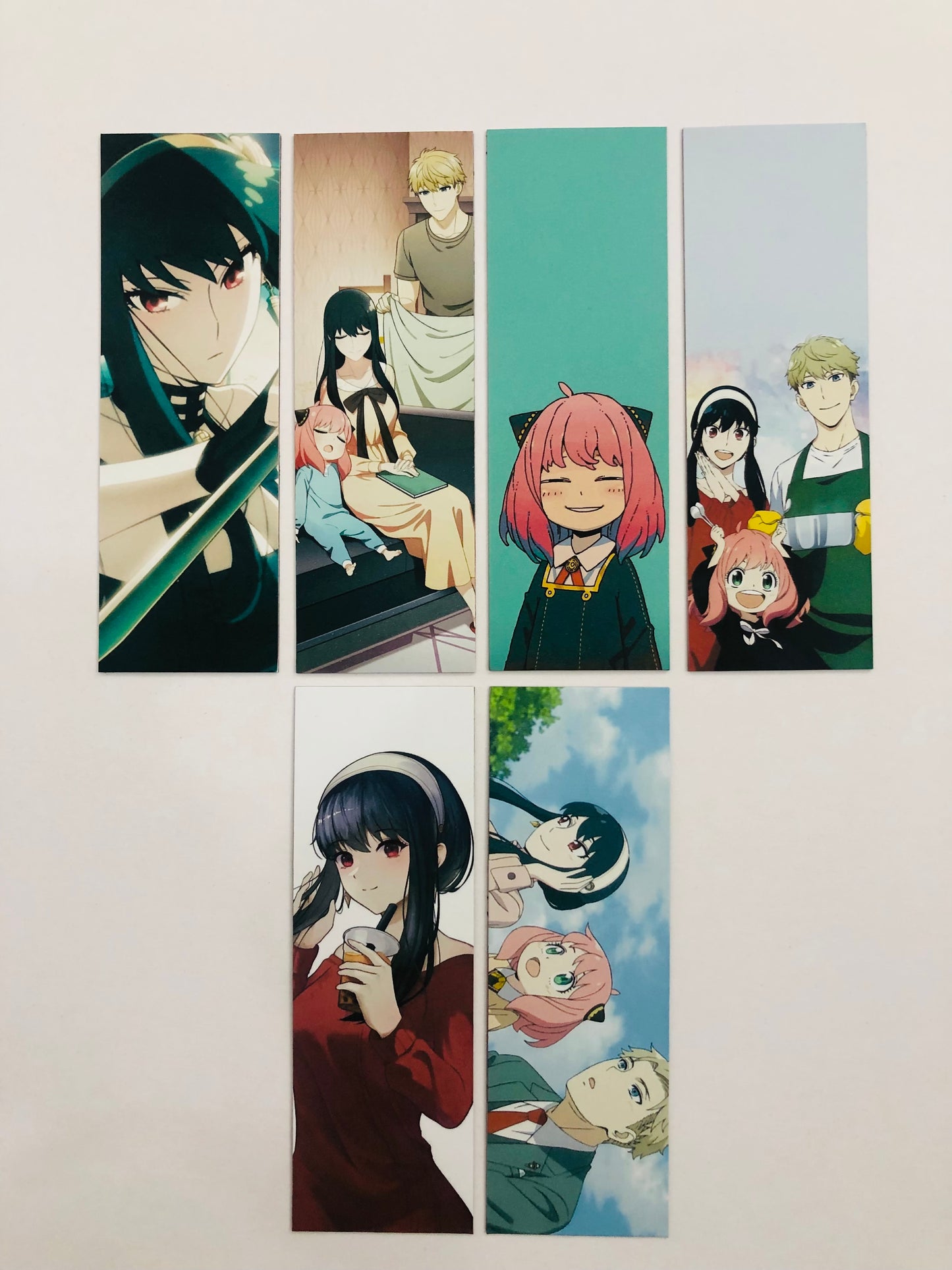 Spy x Family Bookmarks Set