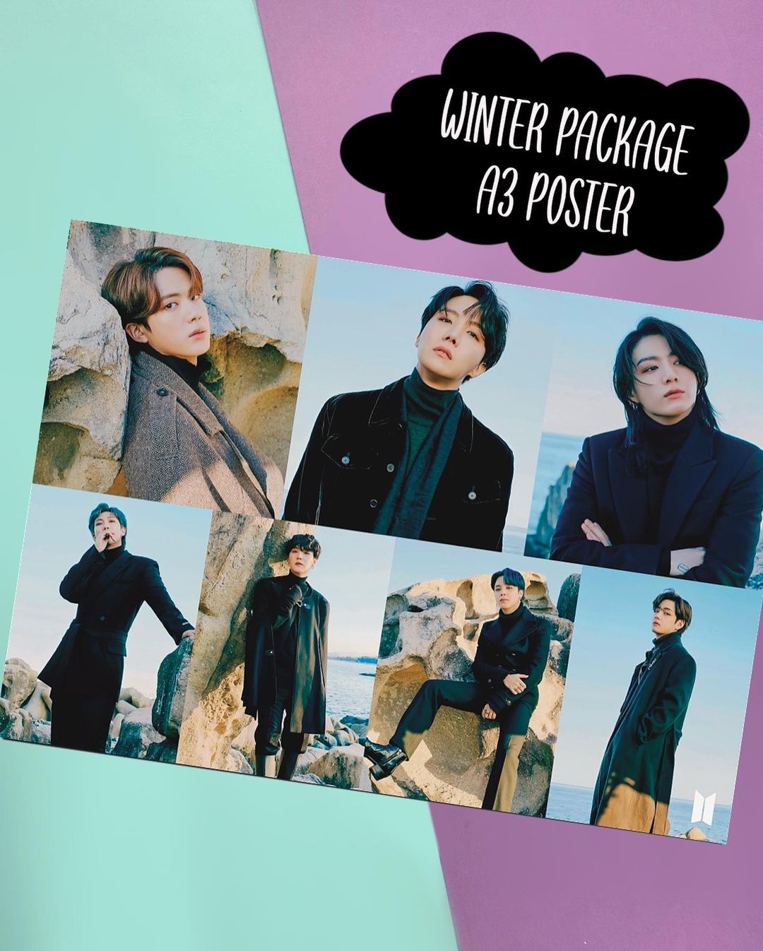 BTS Jumbo A3 Posters Set (10 pcs)