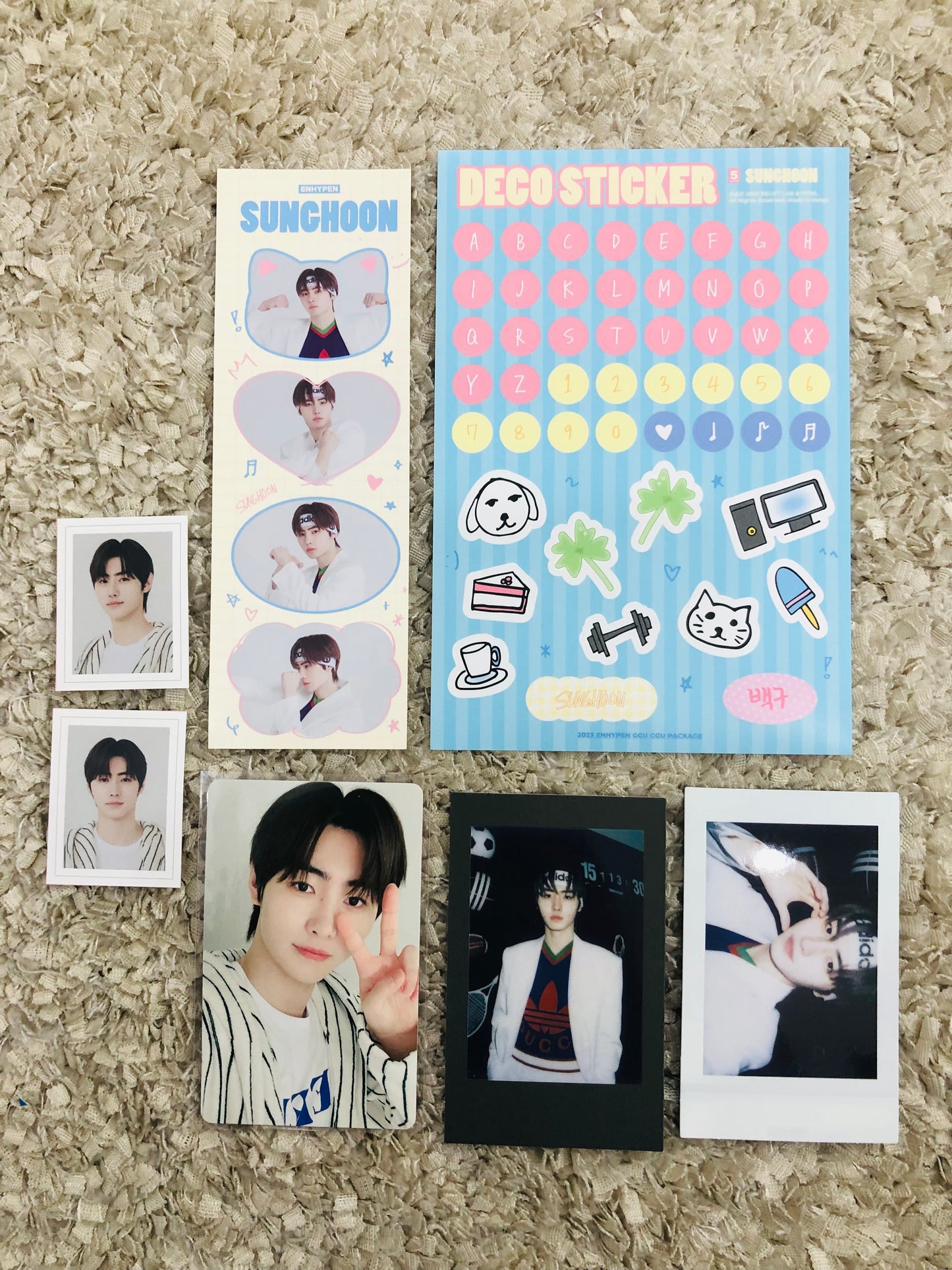 Sunghoon GGU GGU Package 2023 Set