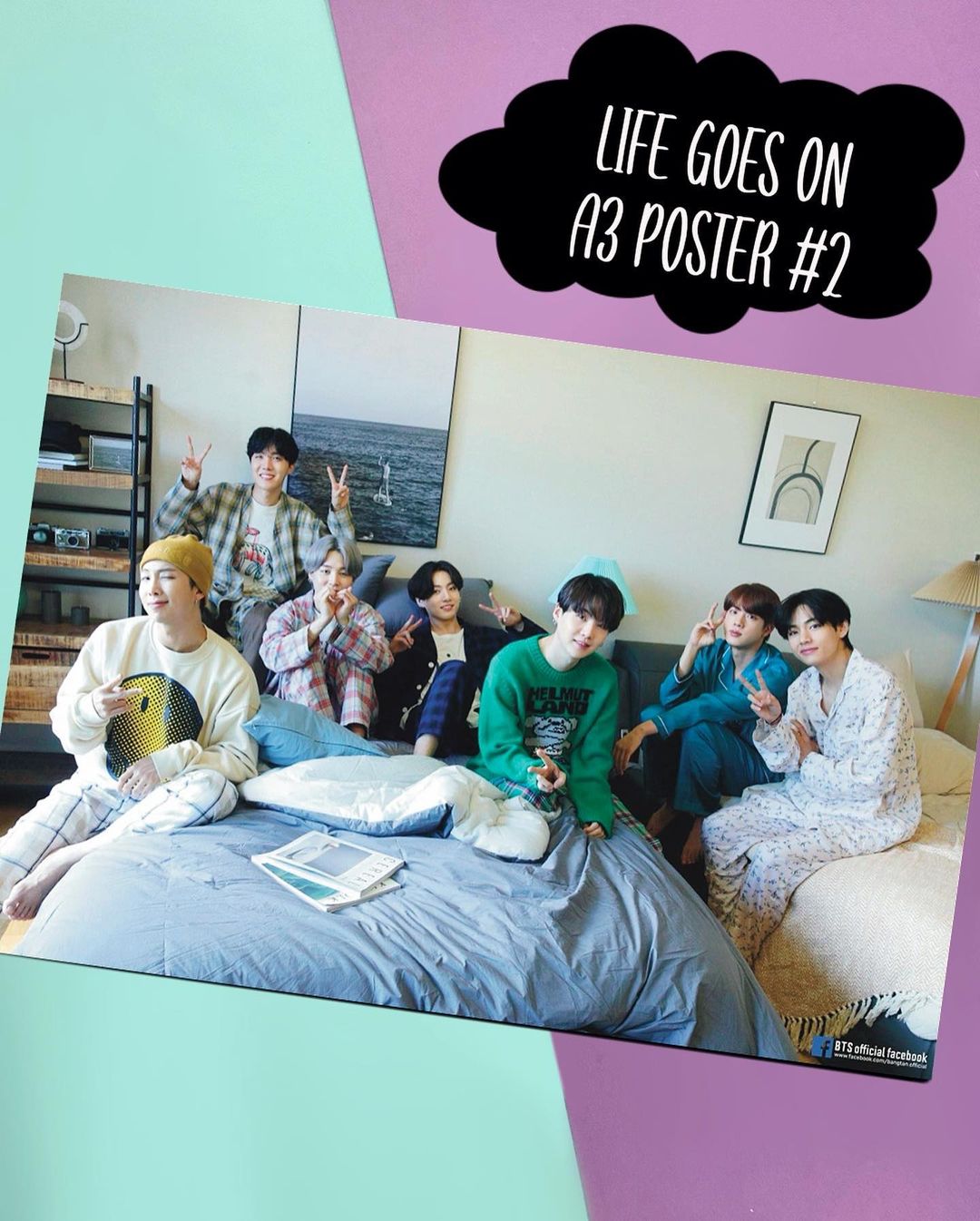 BTS A3 Jumbo Poster set (5 pcs)