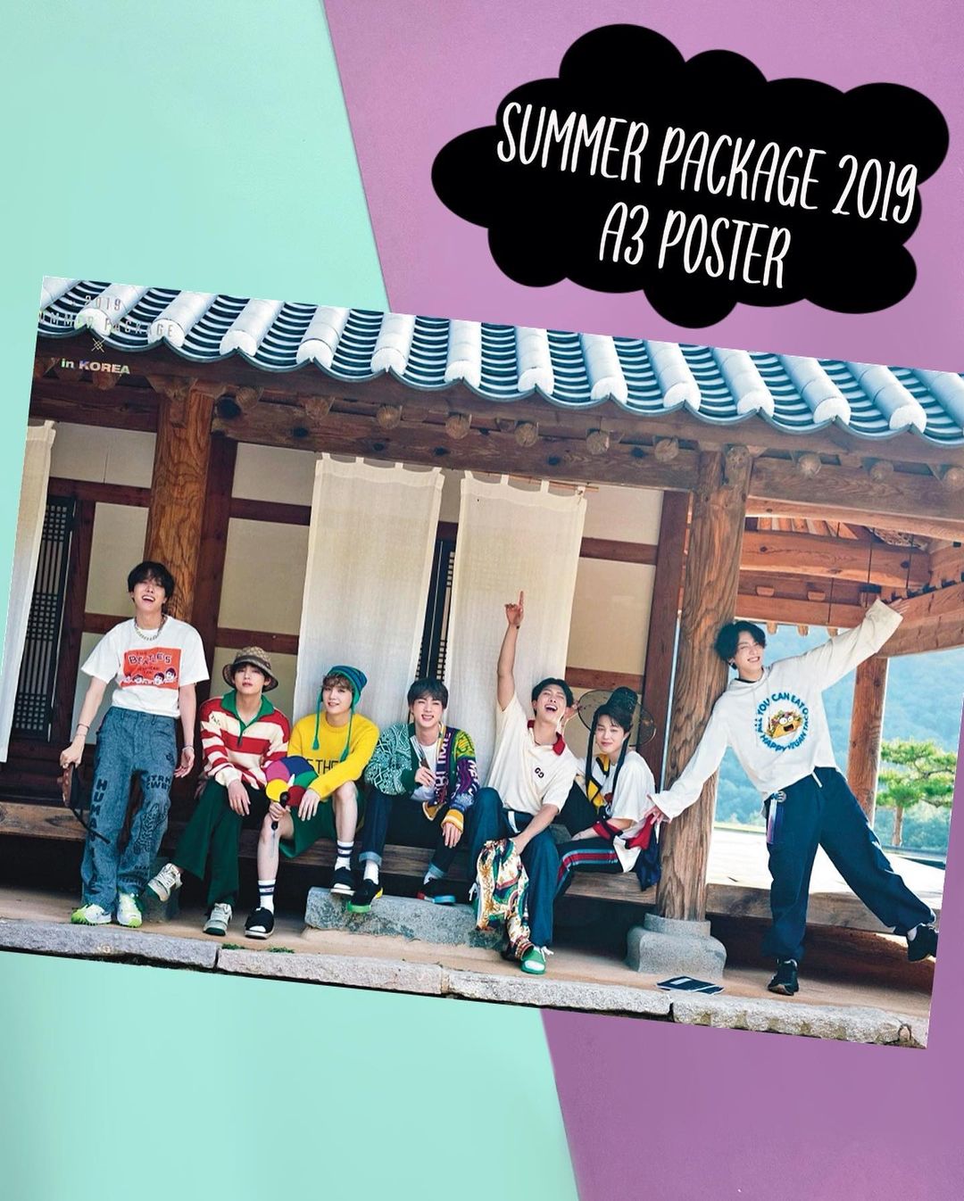 BTS A3 Jumbo Poster set (5 pcs)