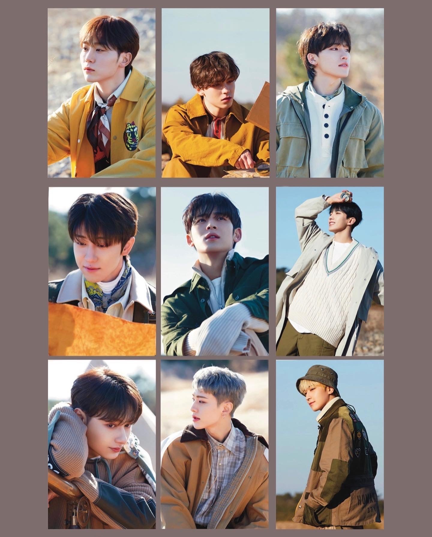 Seventeen Face The Sun Photocards (18 pcs)