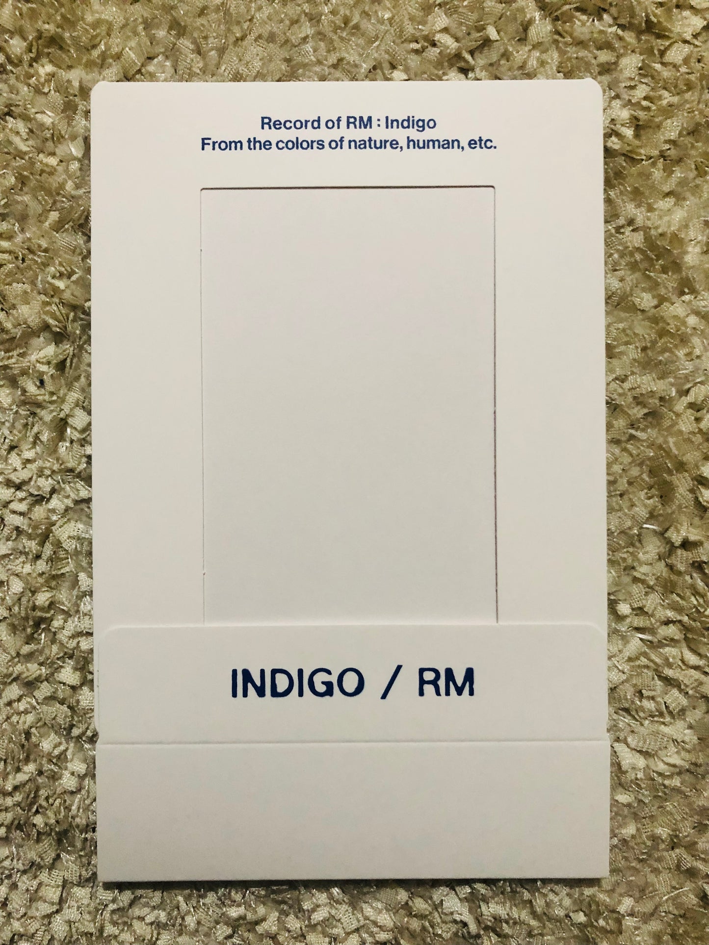 RM Indigo Weverse Official POB Frame
