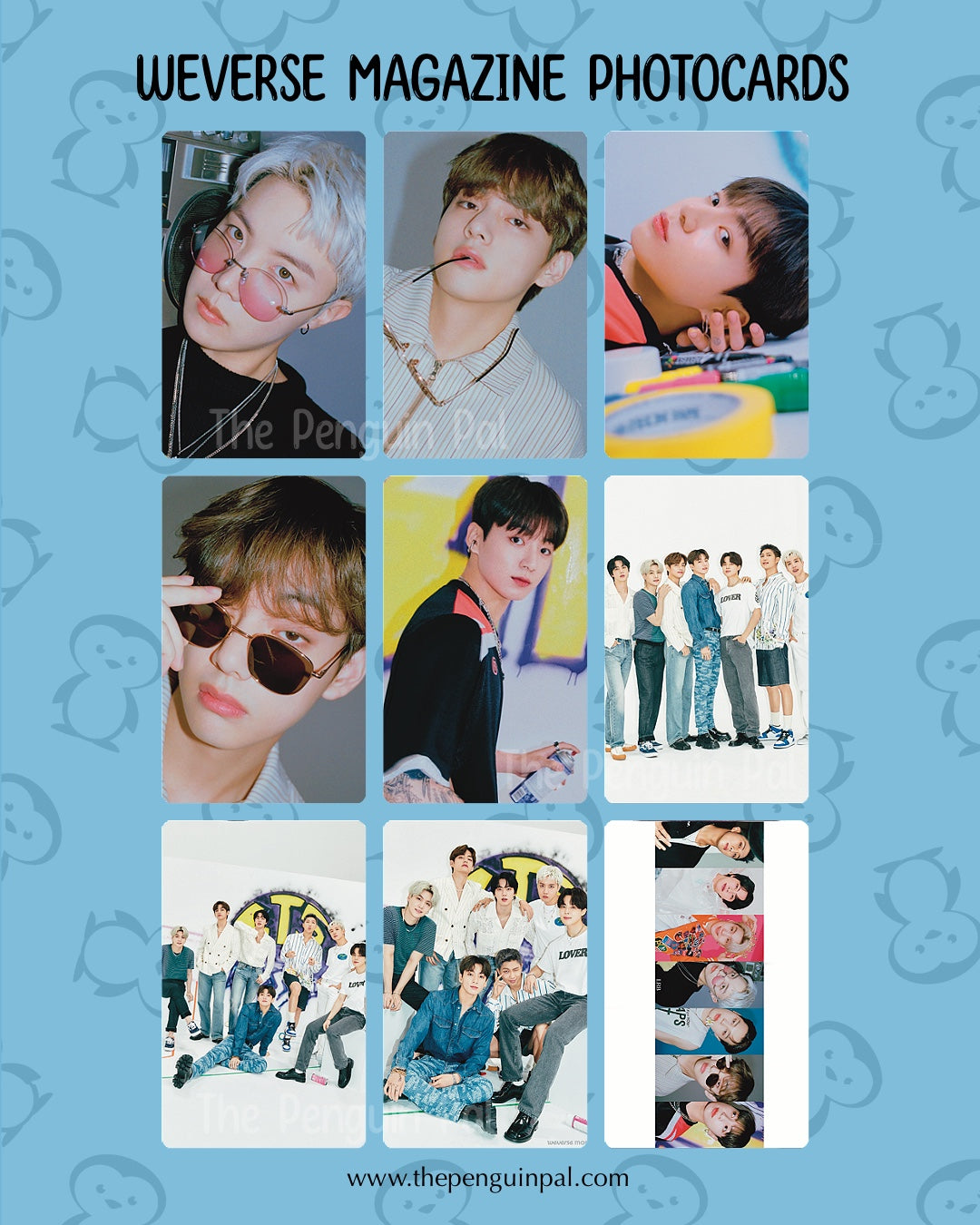 Weverse Magazine Photocards (18 pcs)