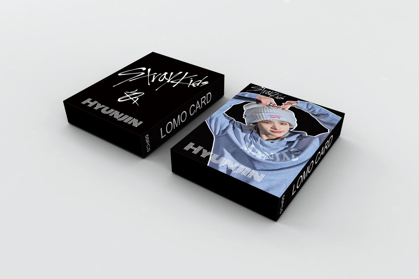 Hyunjin Double sided Lomocards (55 pcs)