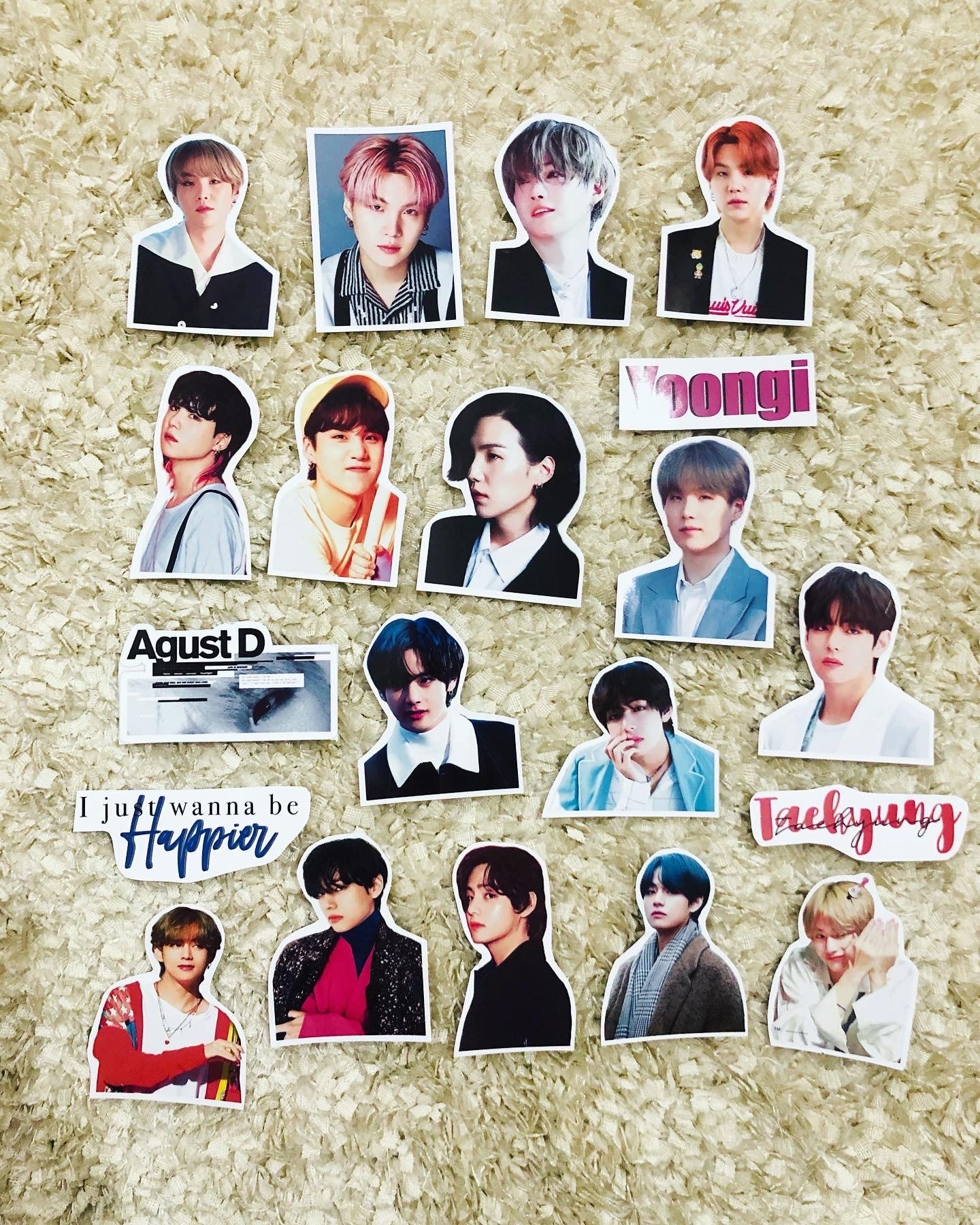 BTS Stickers Bundle (91 pcs)