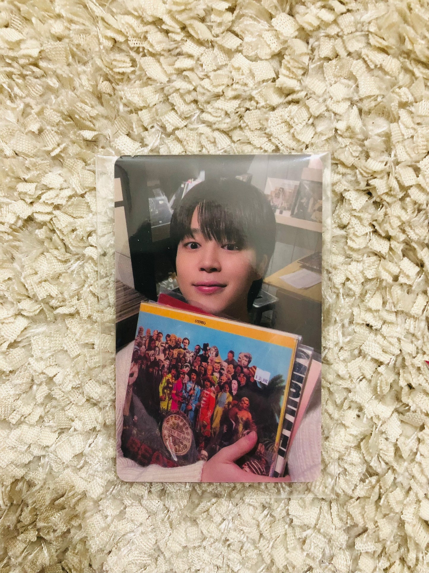 Jimin Face Official Weverse POB PVC Photocard