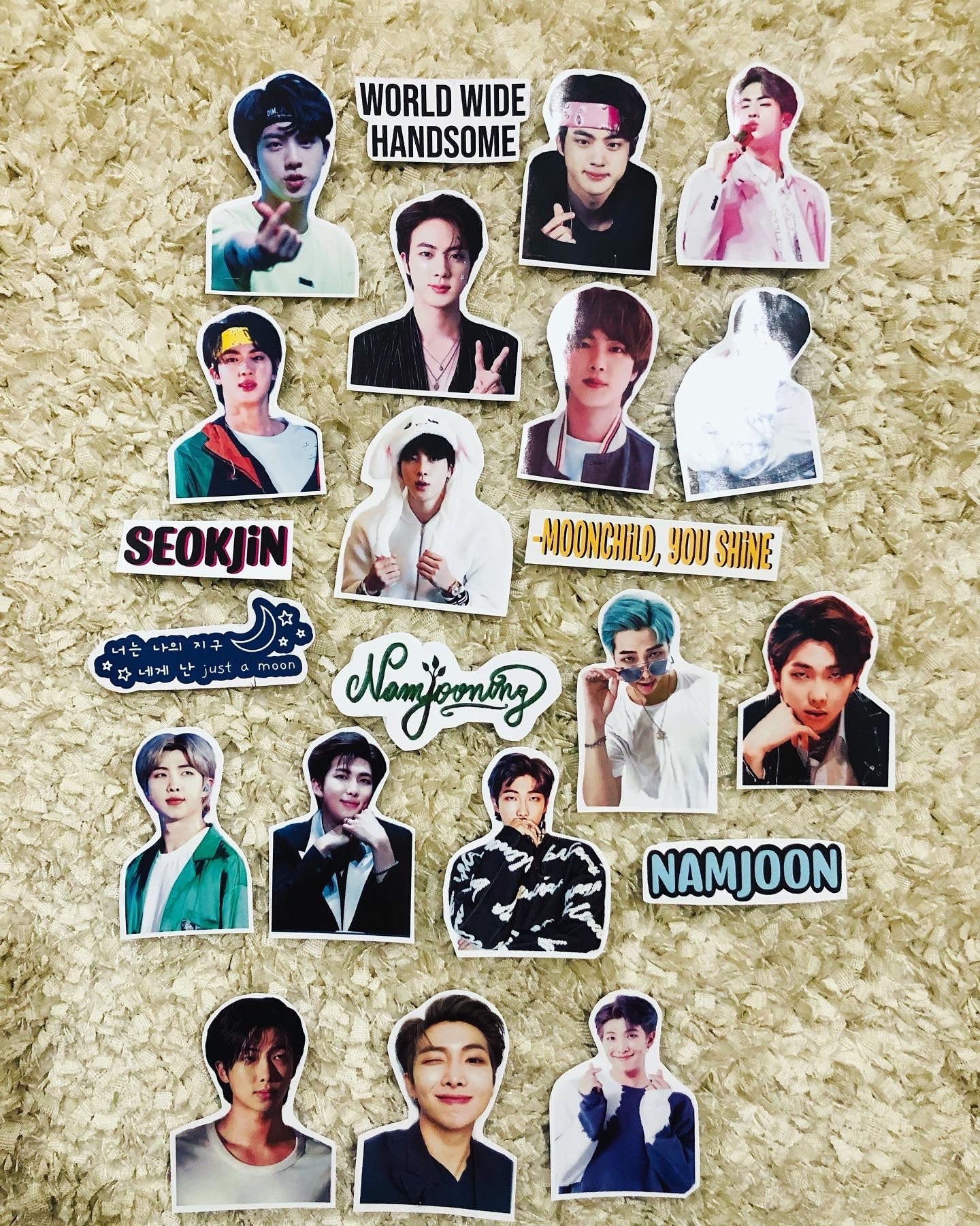 BTS Stickers Bundle (91 pcs)