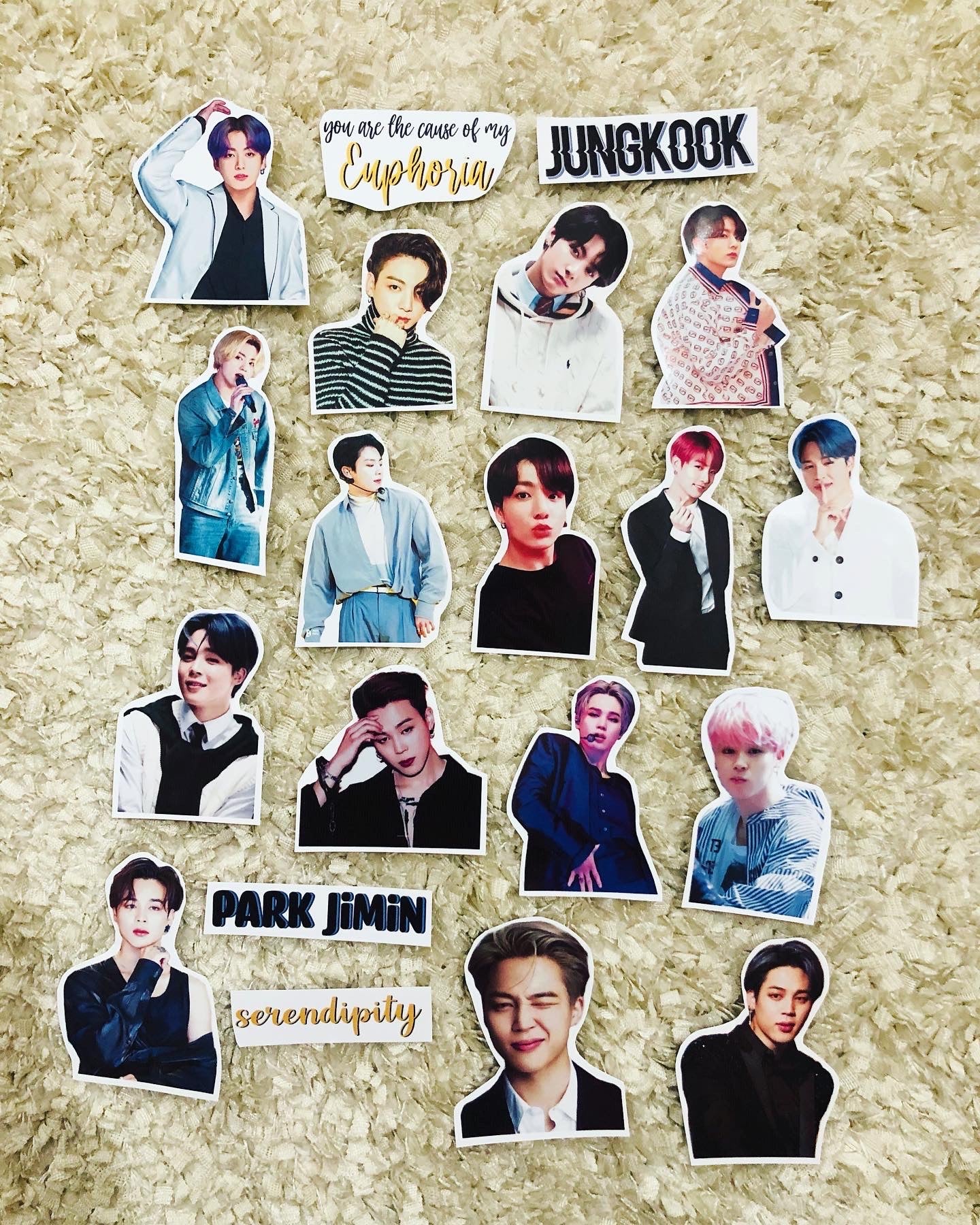 BTS Stickers Bundle (91 pcs)
