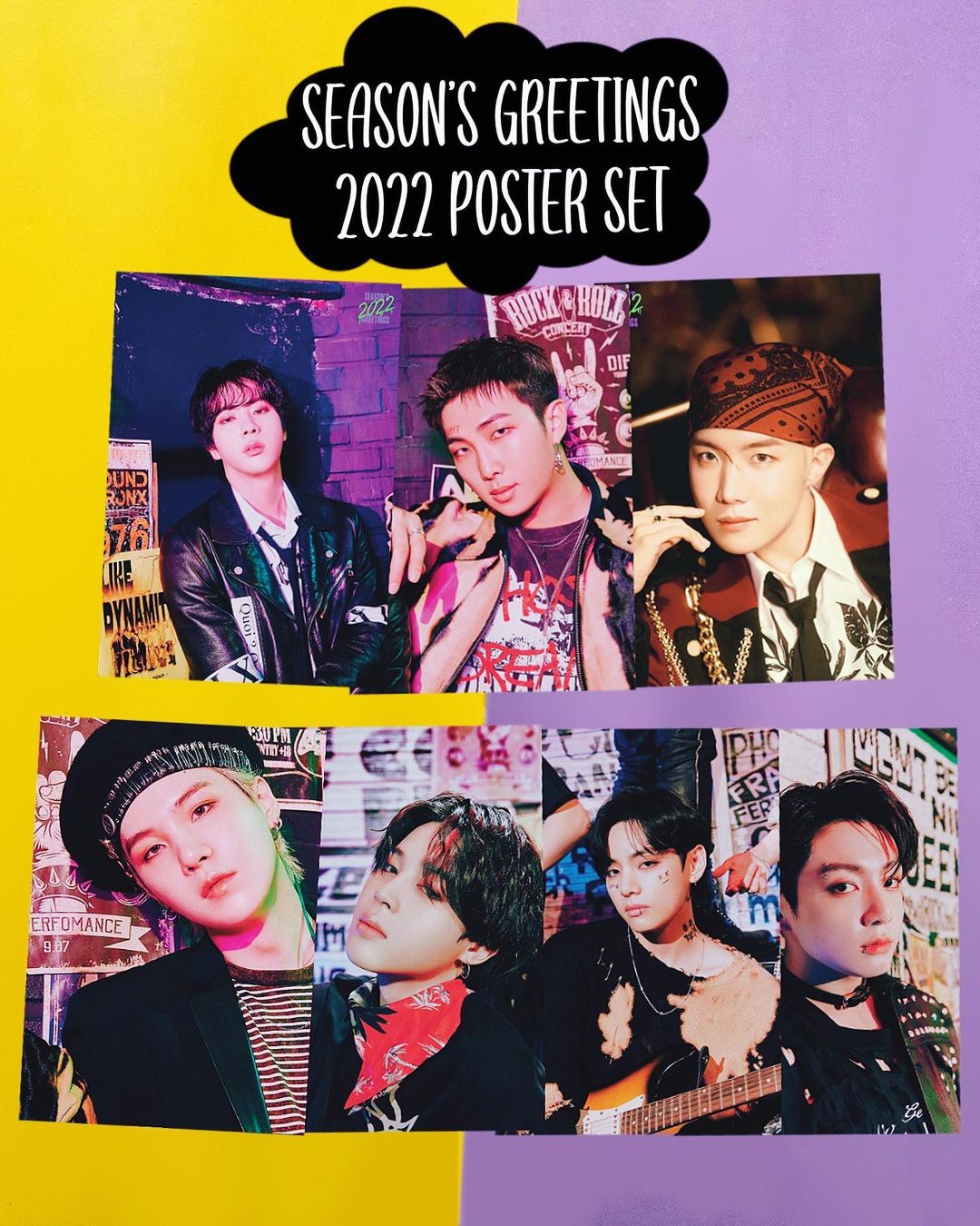 Season’s Greetings 2022 Poster Set (7 pcs)