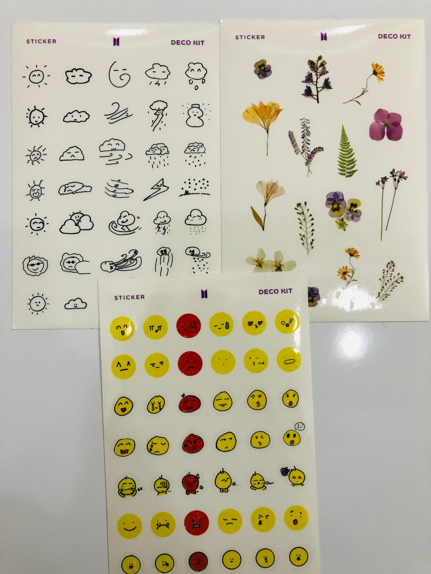 Deco Kit 2022 Clear Sticker Set