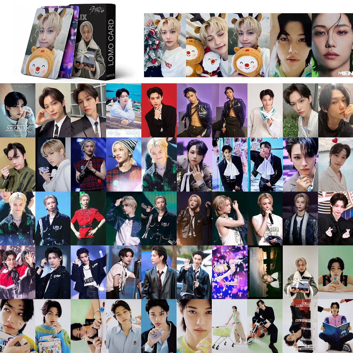 Felix Double sided Lomocards (55 pcs)
