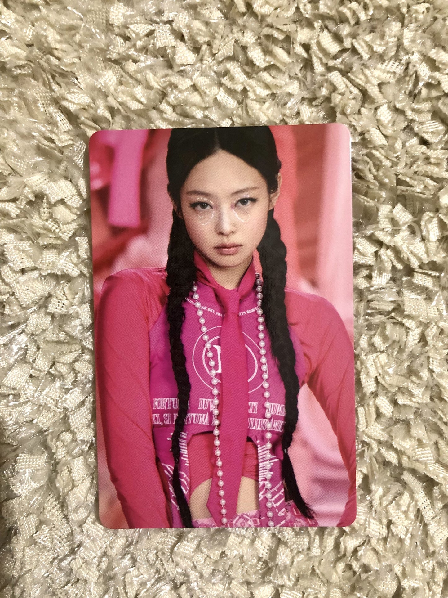 Apple Music Jennie Born Pink POB Photocard