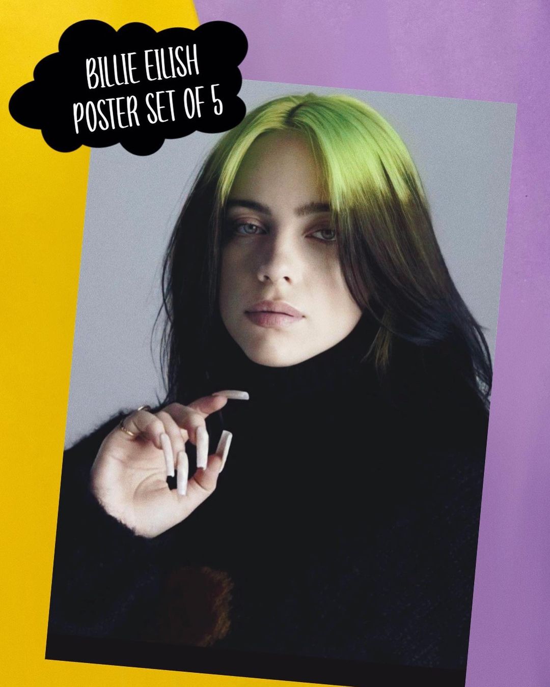 Billie Eilish Poster set (5 posters)