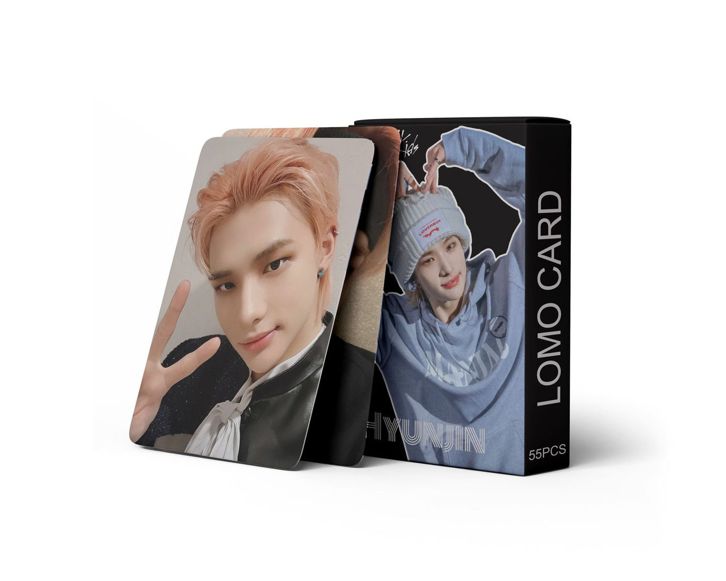 Hyunjin Double sided Lomocards (55 pcs)