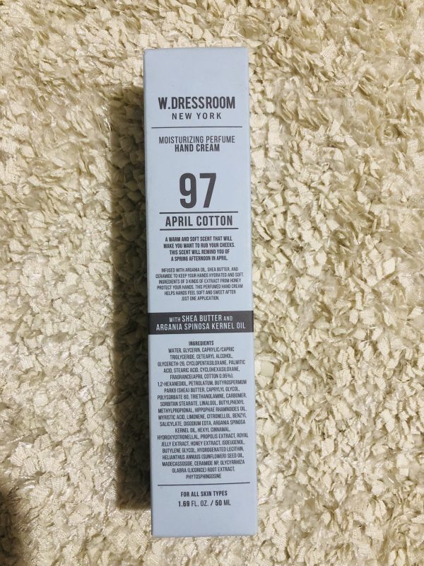 W.dressroom Jungkook’s Choice April Cotton Handcream