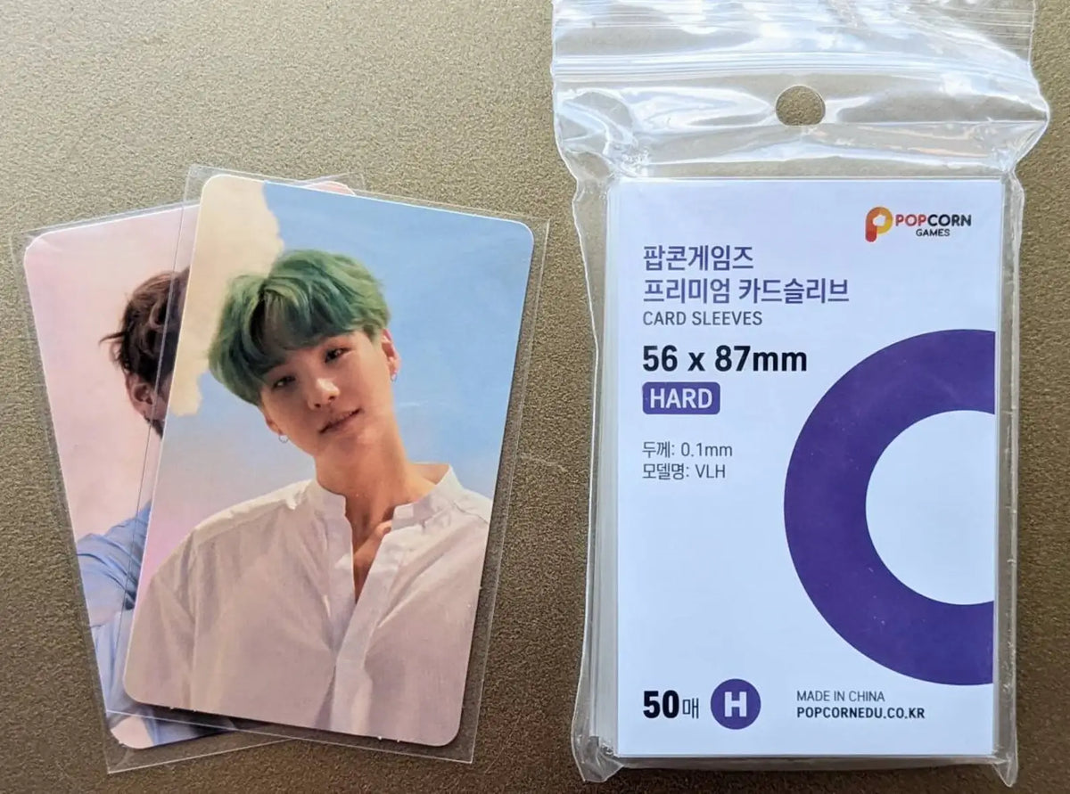 Popcorn Album Photocard hard sleeves (50 pcs) – thepenguinpal