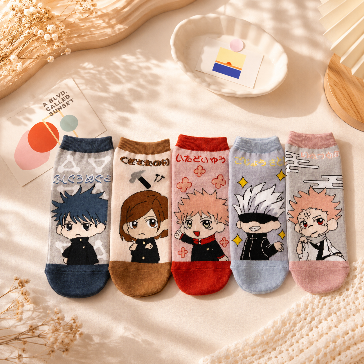 Jujutsu Kaisen Socks (Random Pair)
