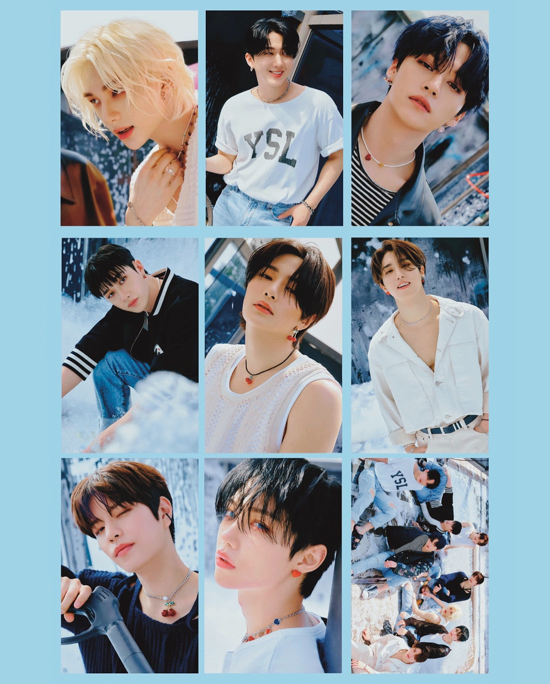 Stray Kids Maxident Photocards (9pcs)