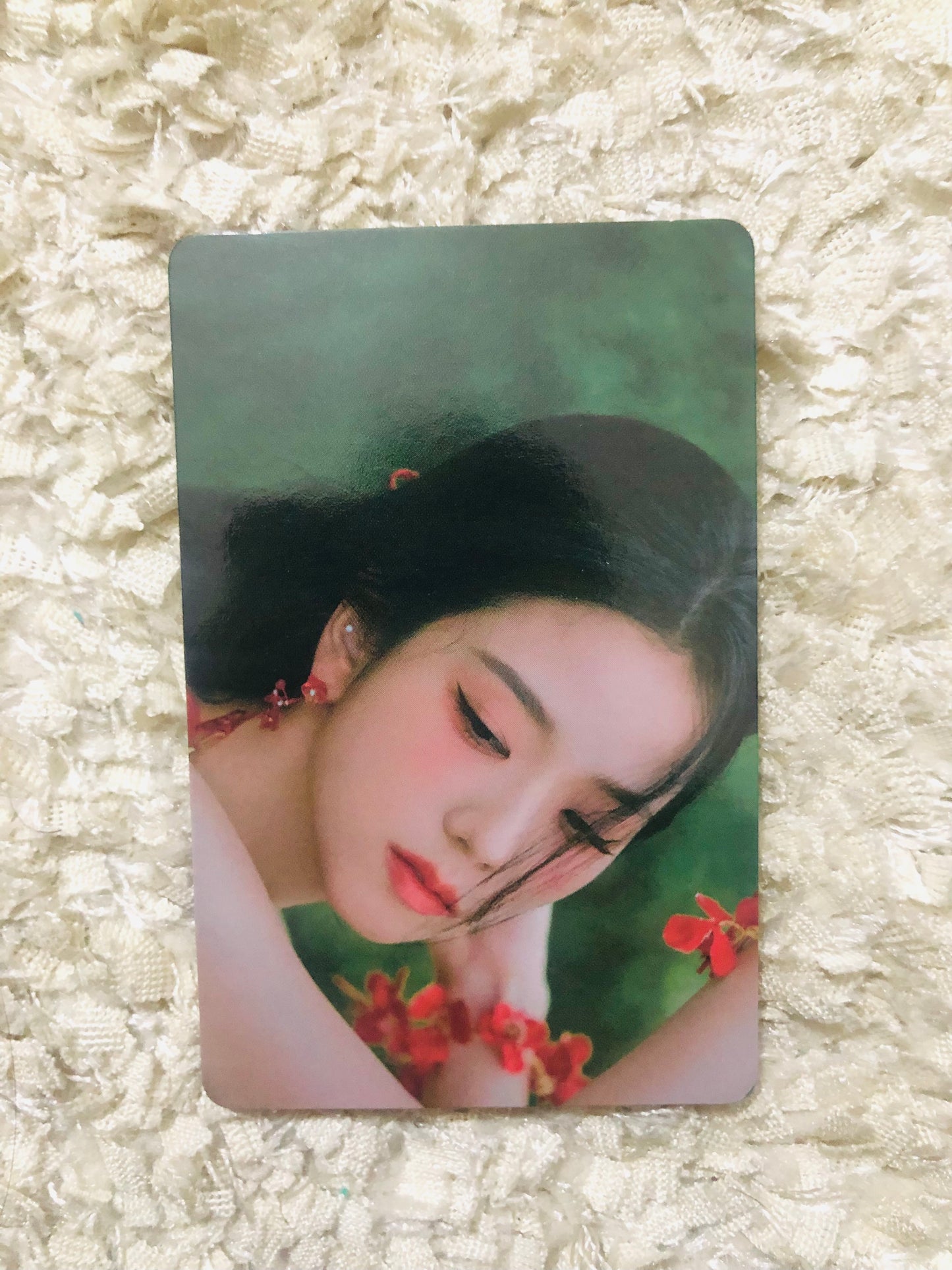 Jisoo Apple music pob photocard