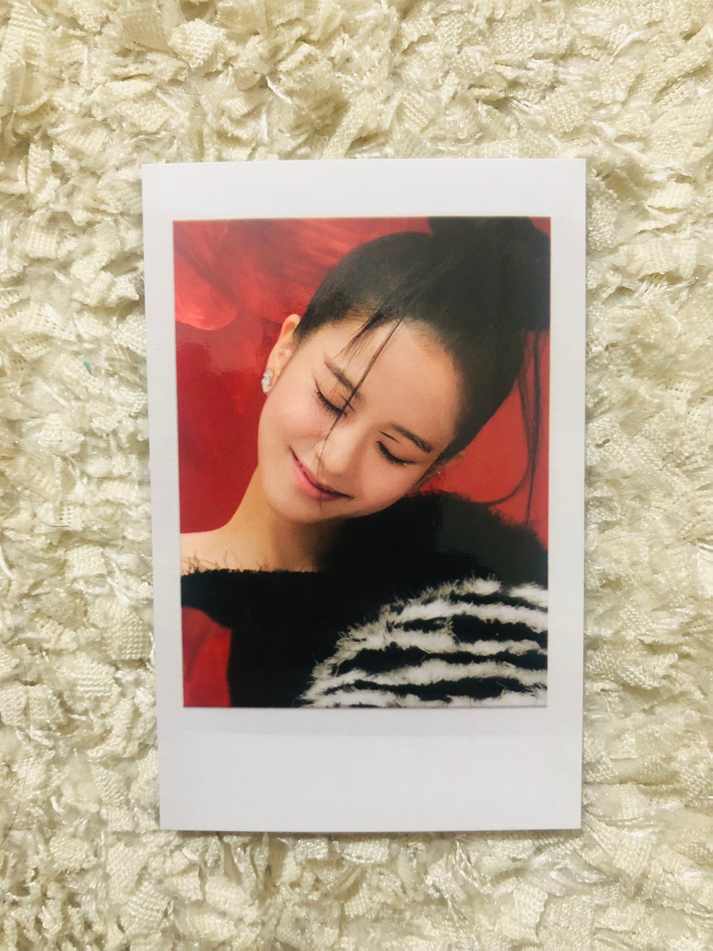 Jisoo Apple music exclusive pob polaroid