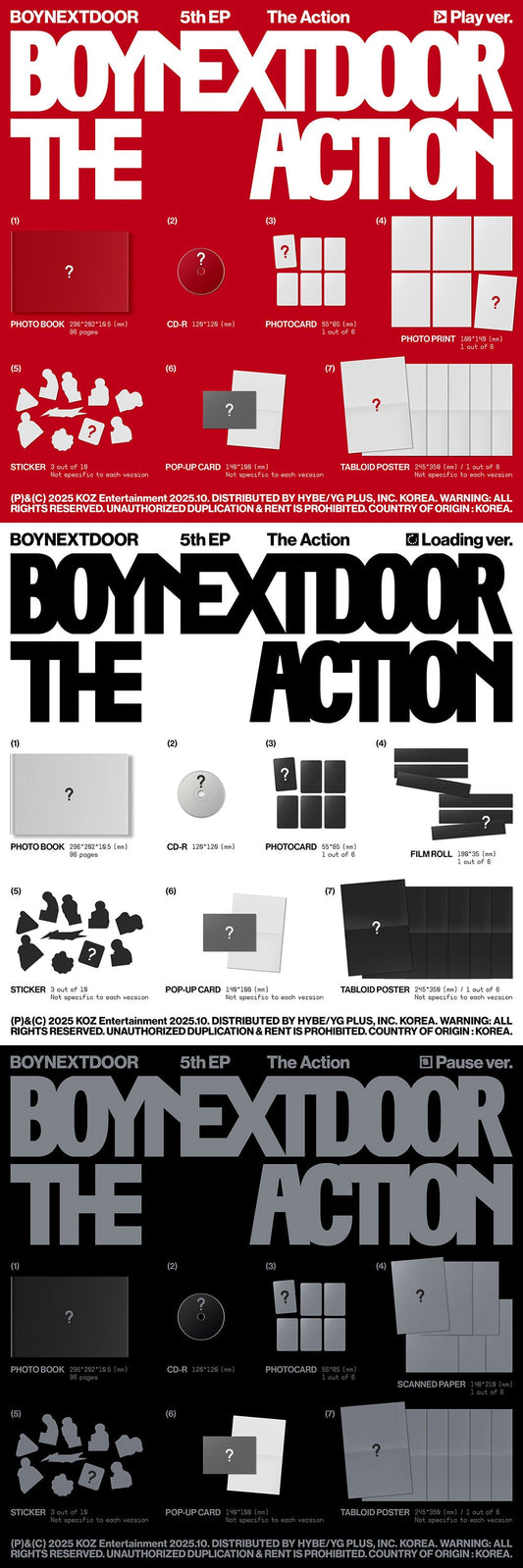 Boynextdoor The Action Official Album