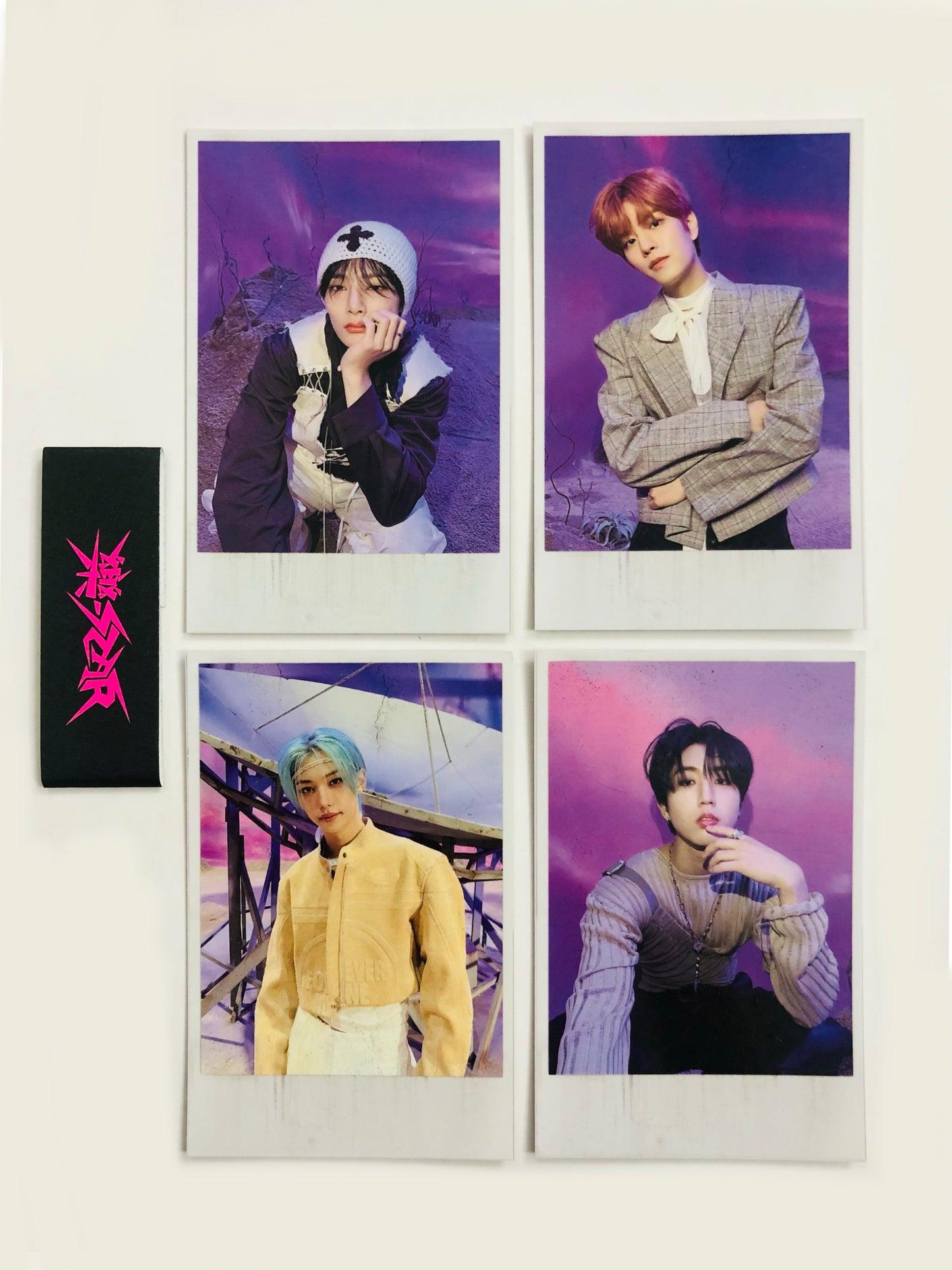 Stray Kids Rockstar Official POB Polaroid Set