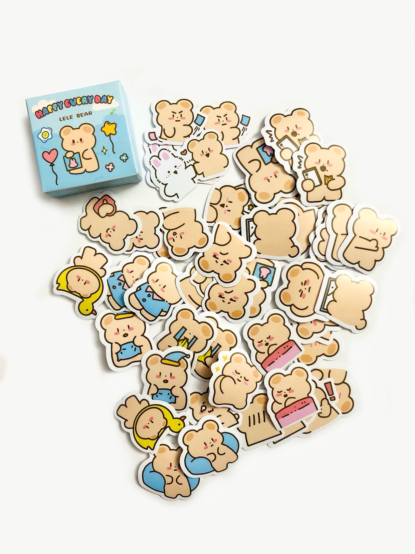 Kawaii Animal Sticker Pack (50 pcs)