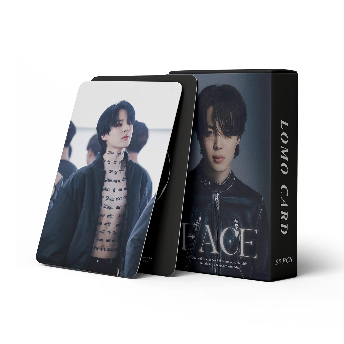 Jimin Face Lomocards (55 pcs)