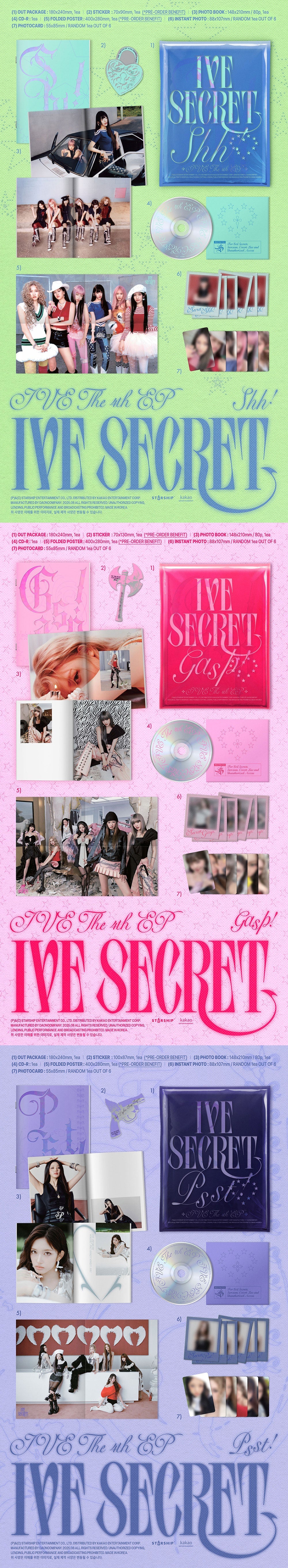 IVE Secret Official Album