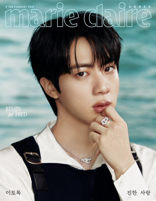 PREORDER JIN - MARIE CLAIRE OFFICIAL MAGAZINE 2026 FEBRUARY ISSUE