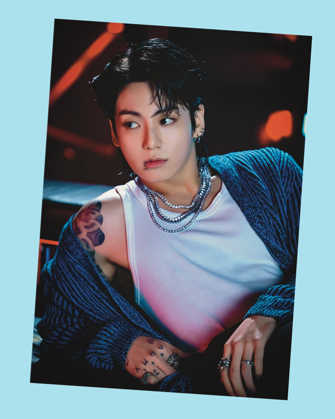 Jungkook Golden Poster Set (10 pcs)