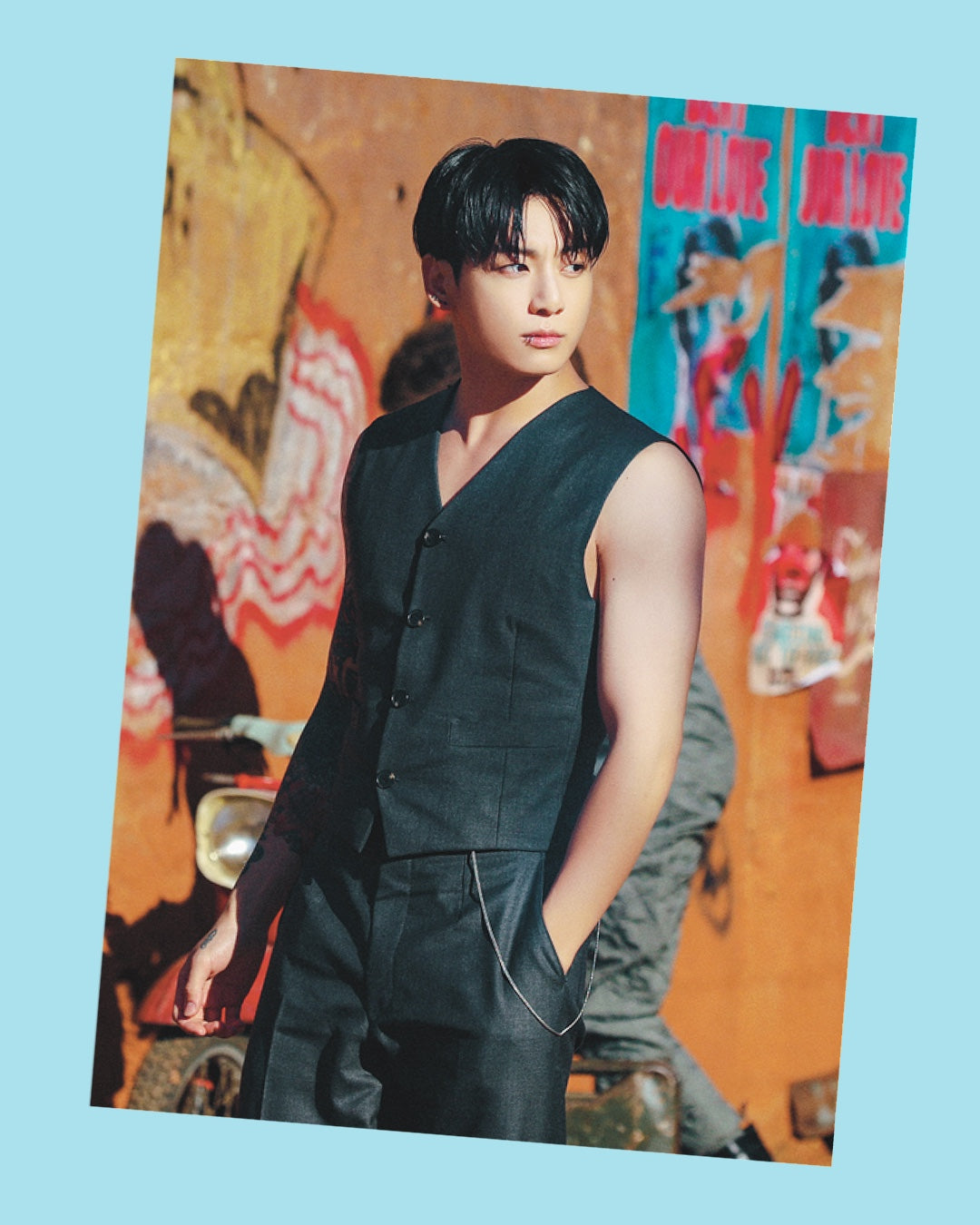 Jungkook Golden Poster Set (10 pcs)