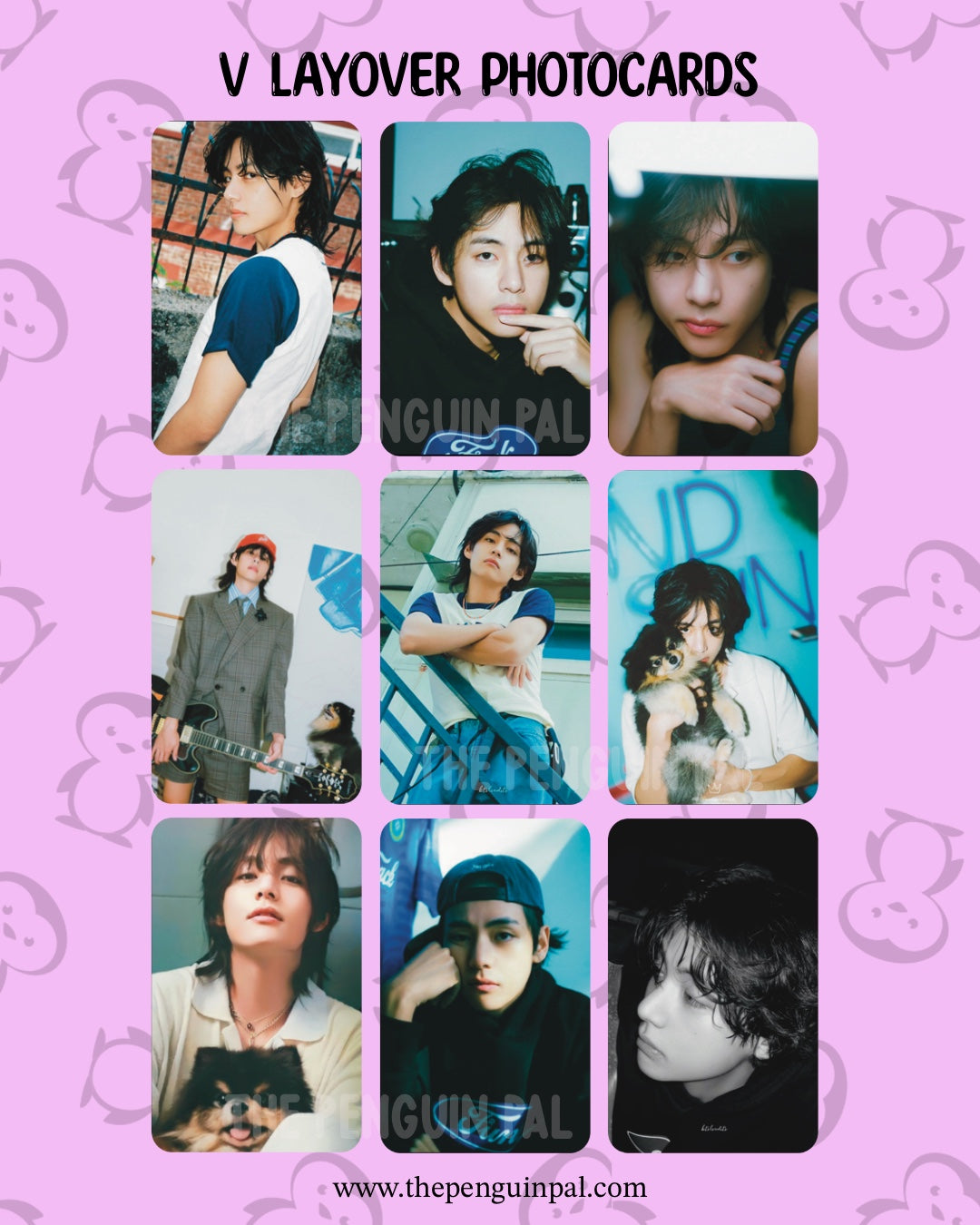 V Layover Photocards Pakistan thepenguinpal