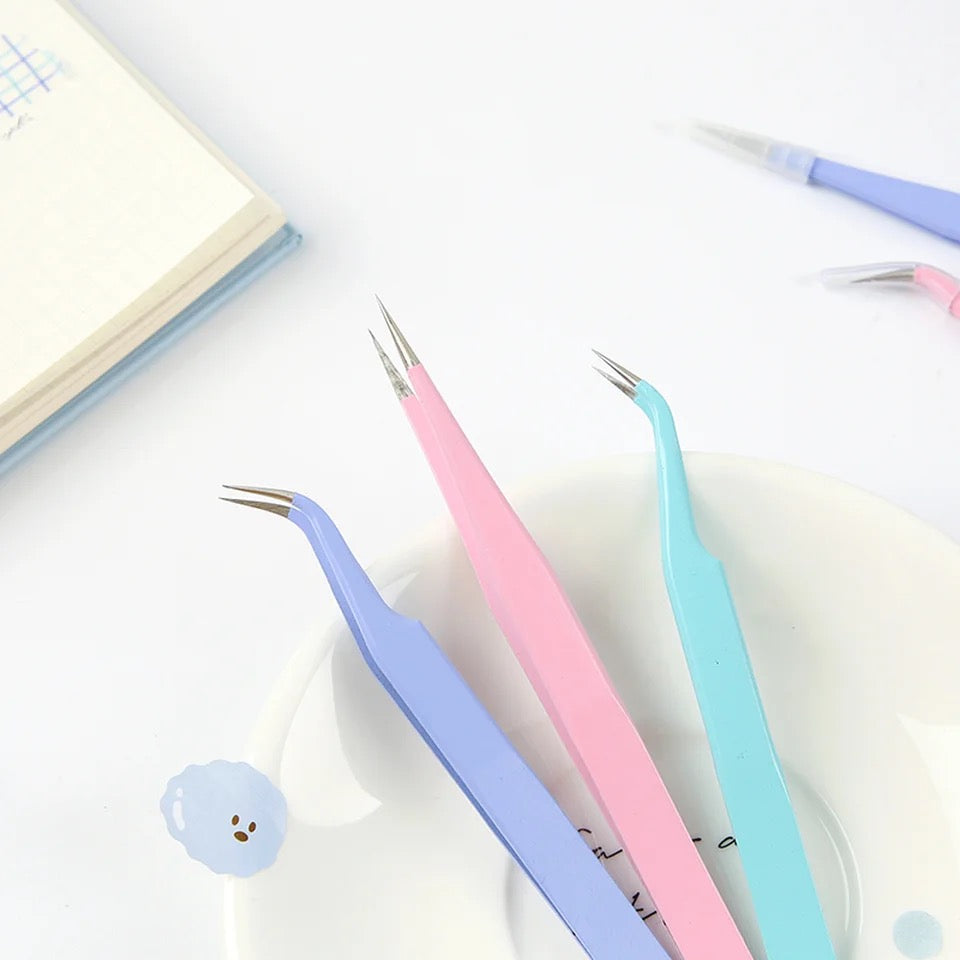 Stainless steel tweezers for deco
