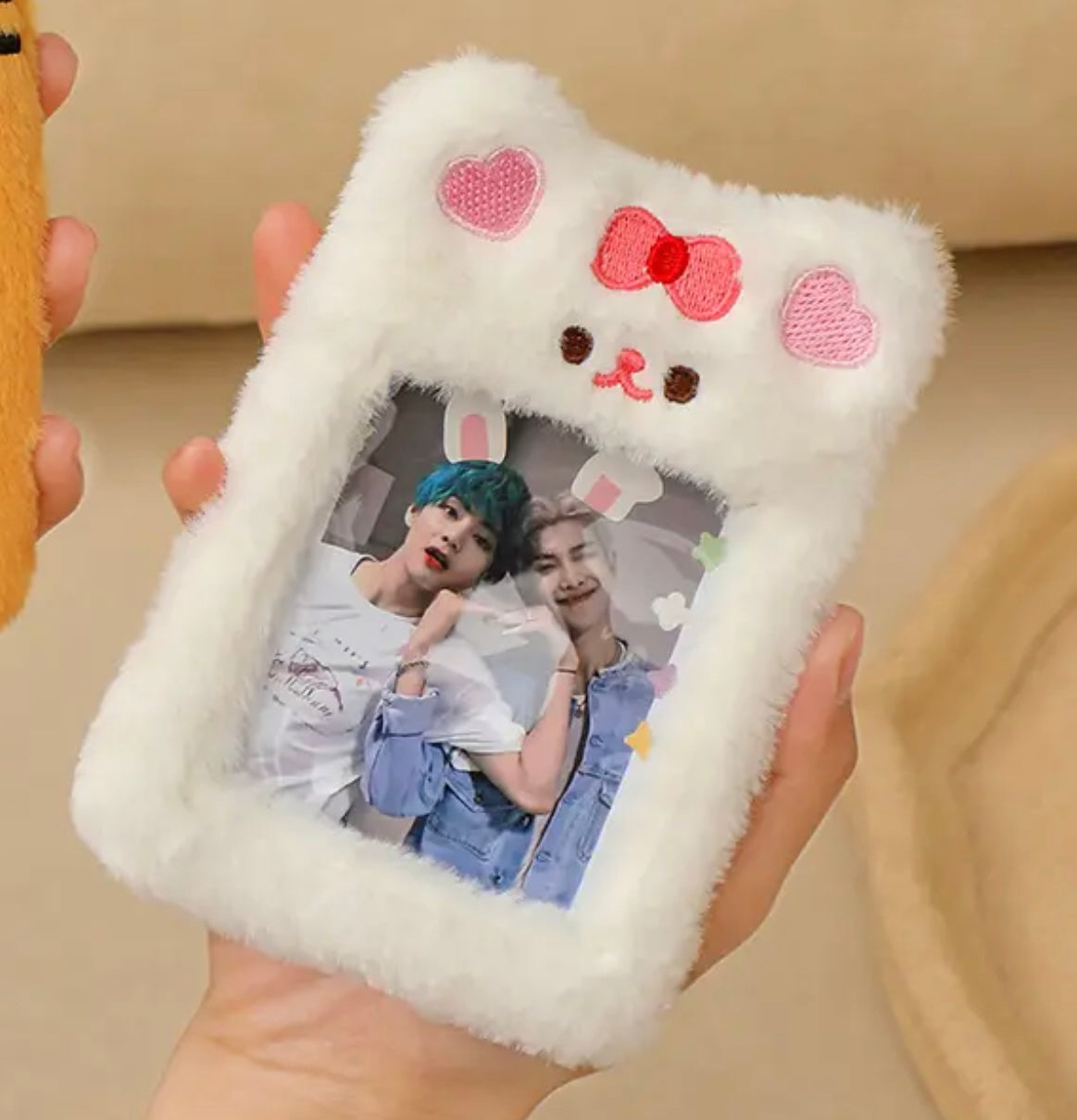 Photocard Plush Keychain Holder