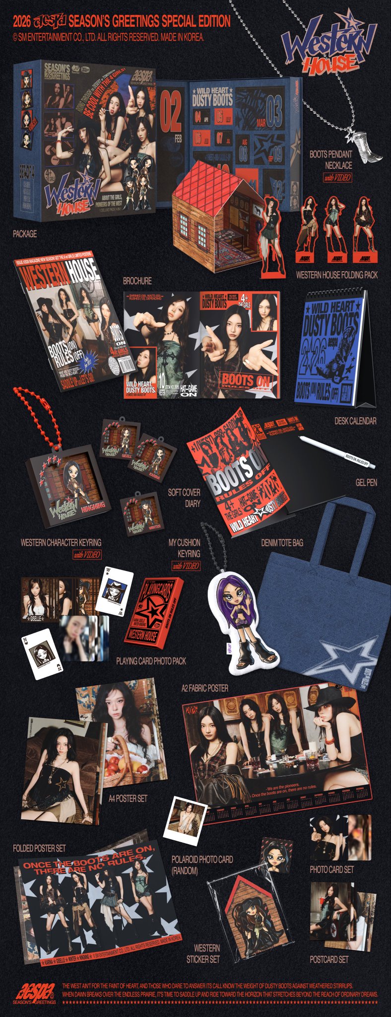 PREORDER AESPA - 2026 SEASON'S GREETINGS SPECIAL EDITION