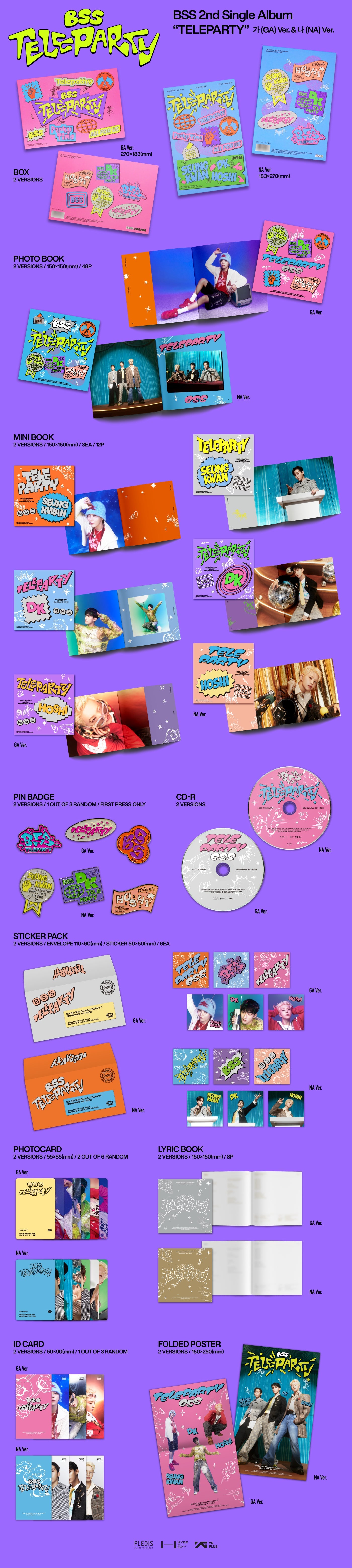 Seventeen BSS Teleparty Official Album