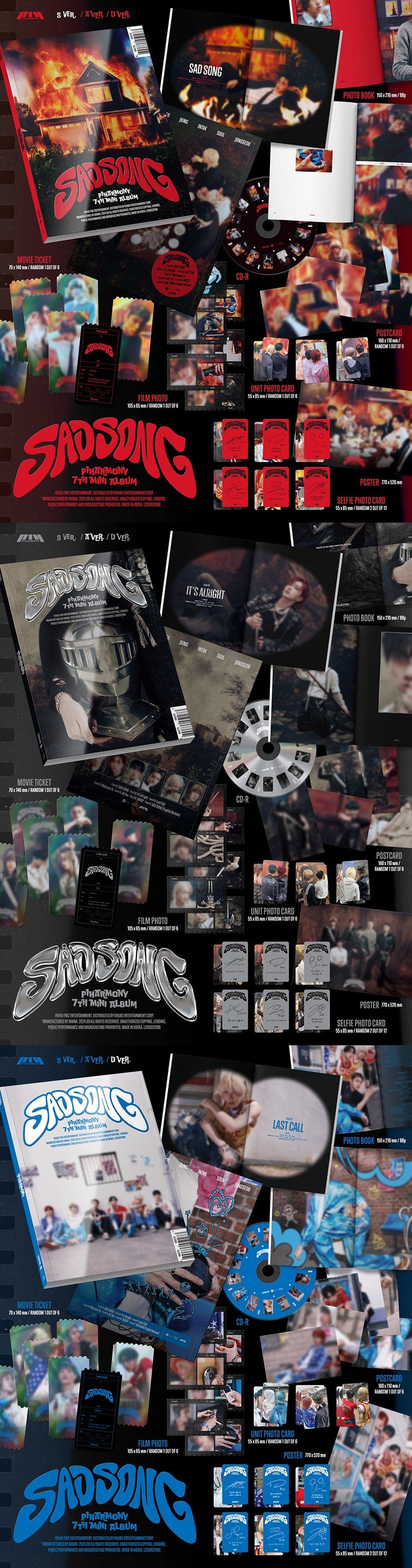 P1harmony Sad Song Official Album