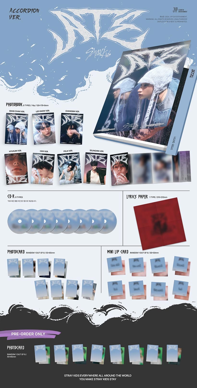 Stray Kids ATE Accordion Version Official Album
