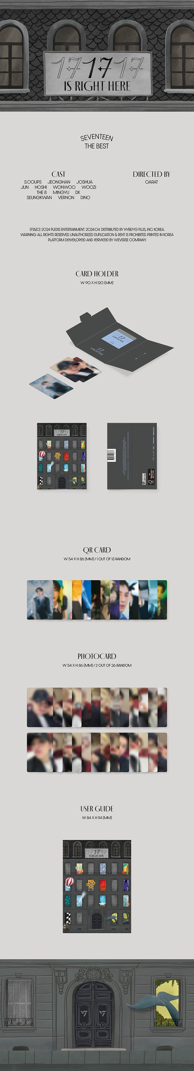 Seventeen - 17 is right here Weverse Official Album