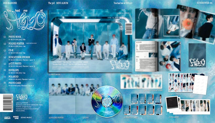 Zerobaseone You Had me At Hello Official Album