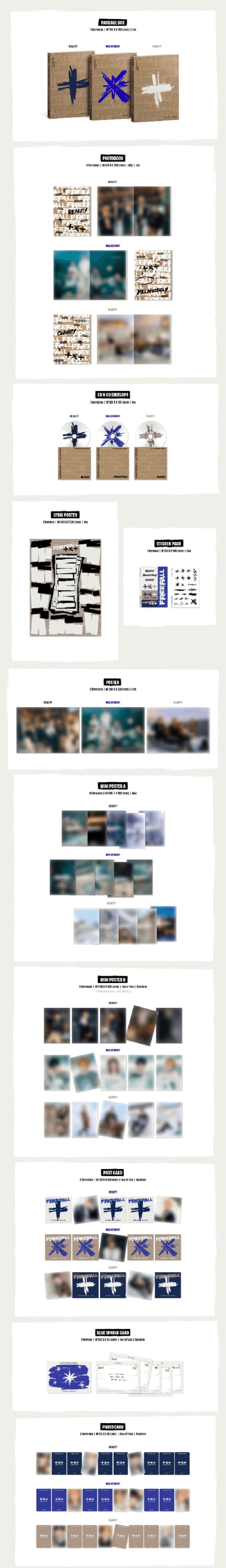 TXT Freefall Official Album