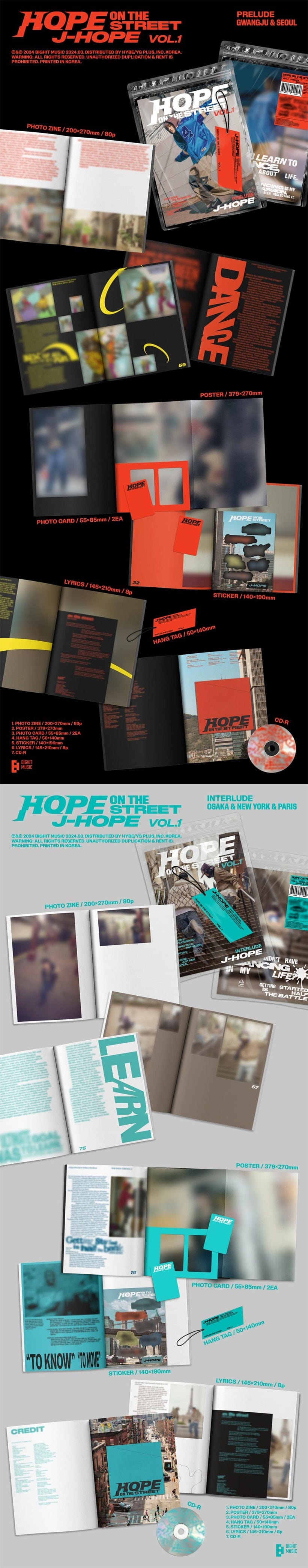 BTS Jhope - Hope On the Street Official Album (Prelude)