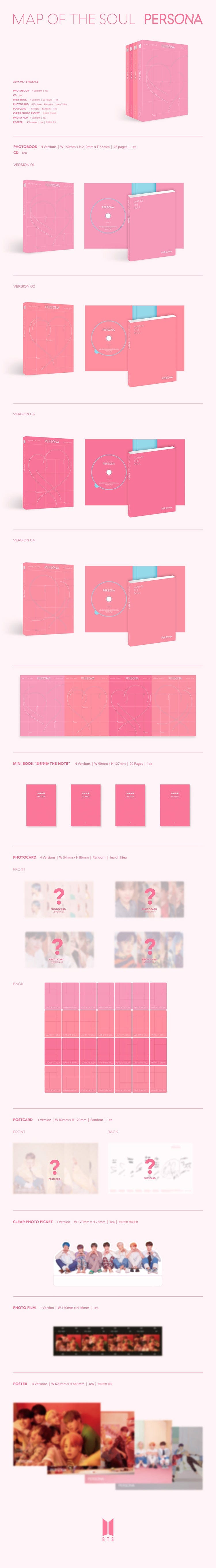 BTS - MOTS Persona Official Album