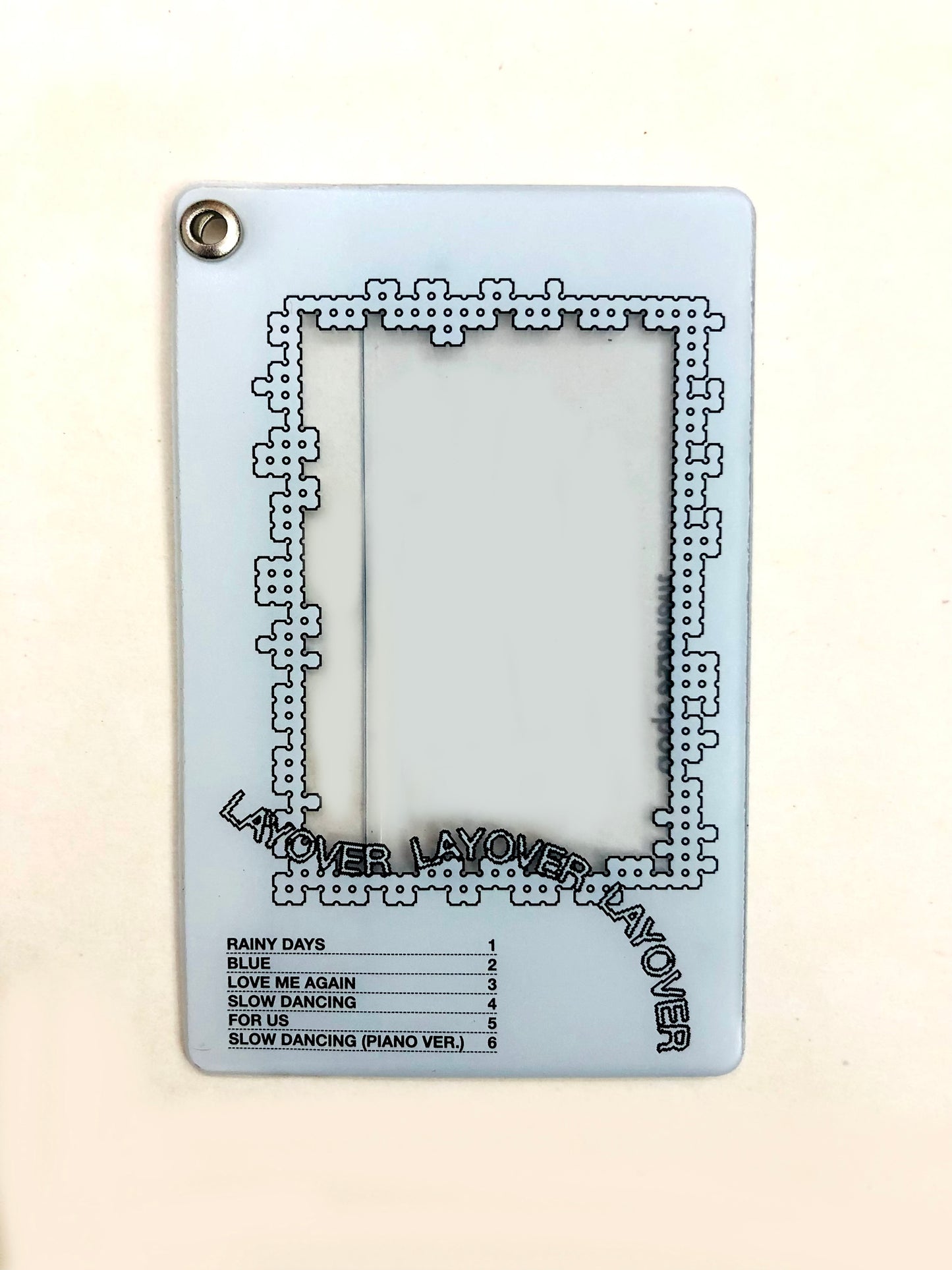 V Layover POB Photocard Holder (White)