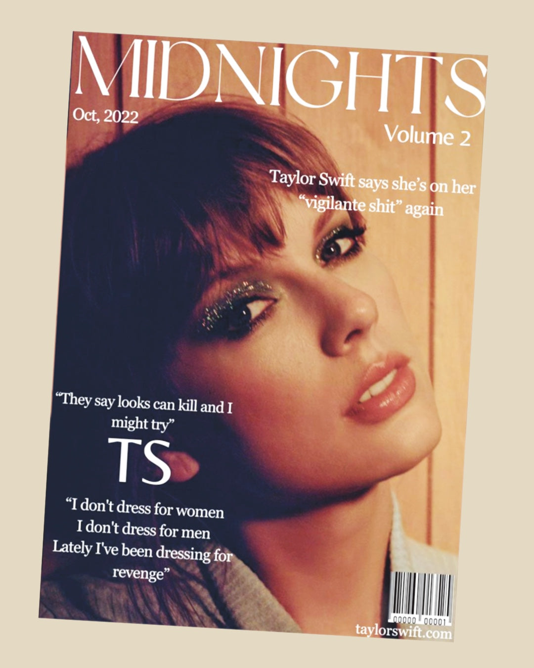 Taylor Midnights Poster Set (6 pcs)